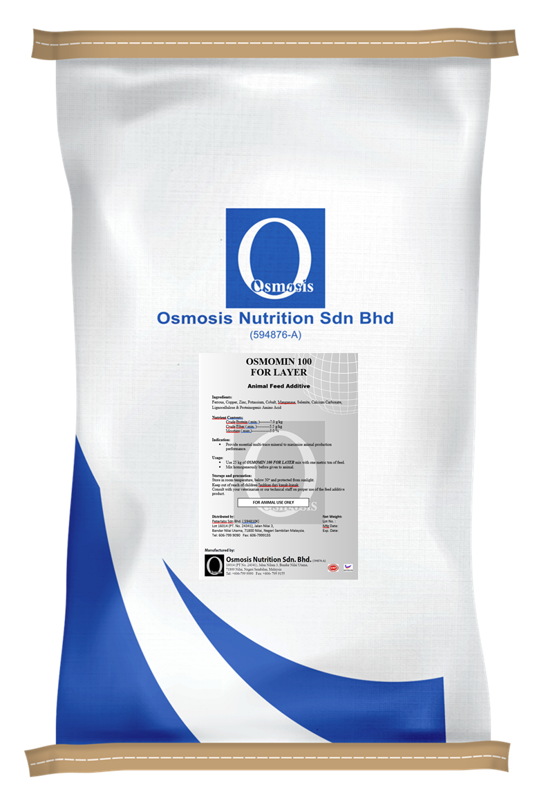 Osmosis Nutrition - Osmomin 100 for Layer