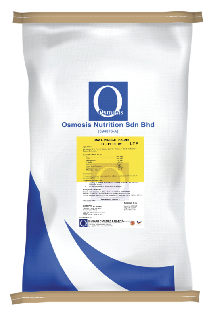 Osmosis Nutrition - Trace Mineral Premix For Poultry